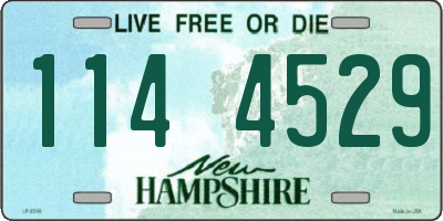 NH license plate 1144529