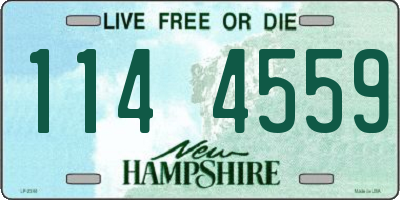 NH license plate 1144559