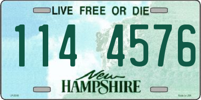 NH license plate 1144576