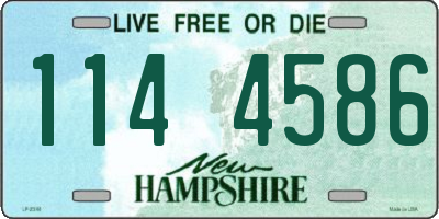 NH license plate 1144586