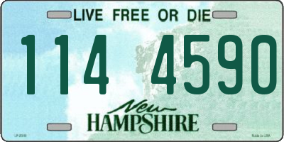 NH license plate 1144590