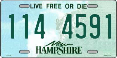 NH license plate 1144591