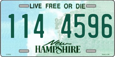 NH license plate 1144596