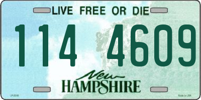 NH license plate 1144609