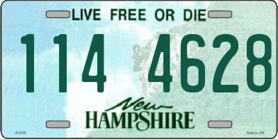 NH license plate 1144628