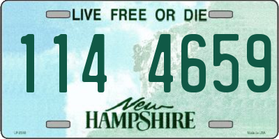 NH license plate 1144659