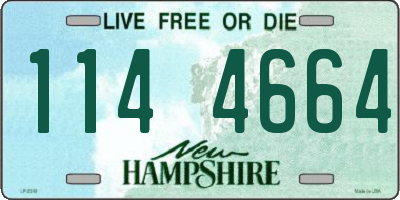 NH license plate 1144664
