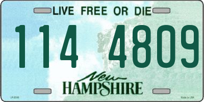 NH license plate 1144809