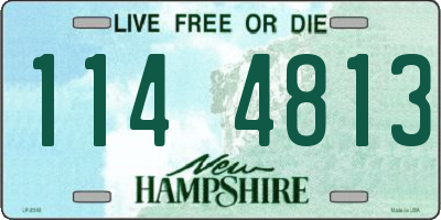 NH license plate 1144813