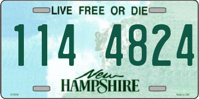 NH license plate 1144824