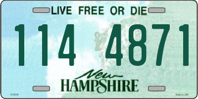 NH license plate 1144871