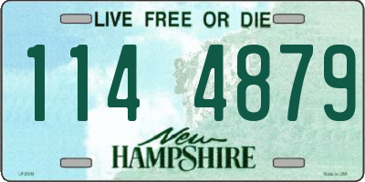 NH license plate 1144879