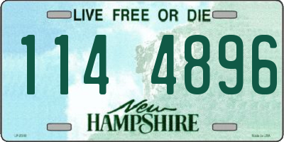 NH license plate 1144896