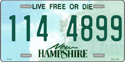 NH license plate 1144899