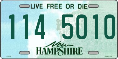 NH license plate 1145010