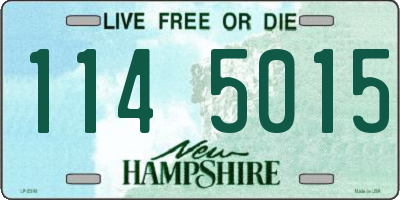 NH license plate 1145015