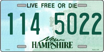 NH license plate 1145022