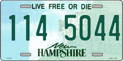 NH license plate 1145044