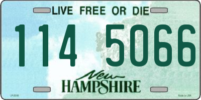 NH license plate 1145066