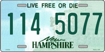 NH license plate 1145077