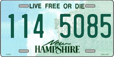 NH license plate 1145085