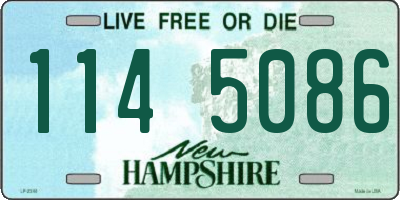 NH license plate 1145086