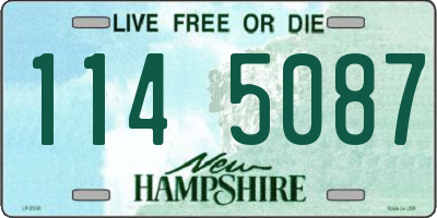 NH license plate 1145087