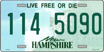 NH license plate 1145090