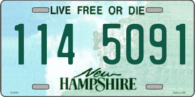 NH license plate 1145091