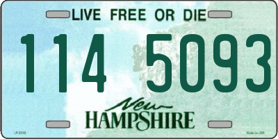 NH license plate 1145093