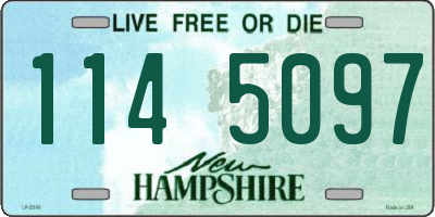 NH license plate 1145097