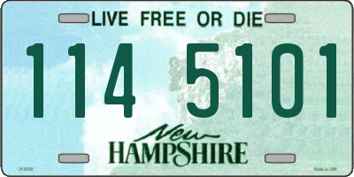 NH license plate 1145101