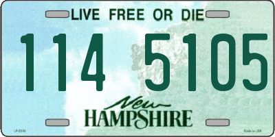 NH license plate 1145105