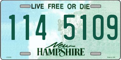 NH license plate 1145109
