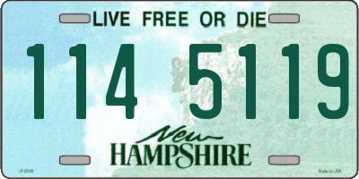 NH license plate 1145119