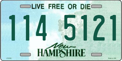 NH license plate 1145121