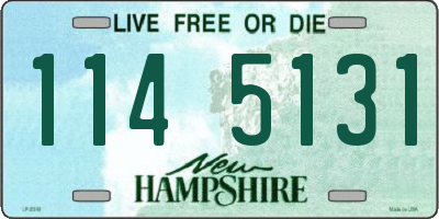 NH license plate 1145131