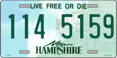 NH license plate 1145159