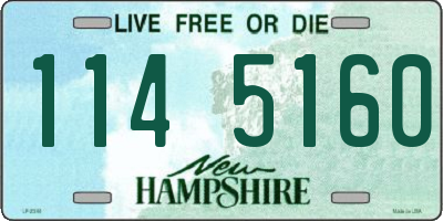 NH license plate 1145160