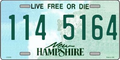 NH license plate 1145164