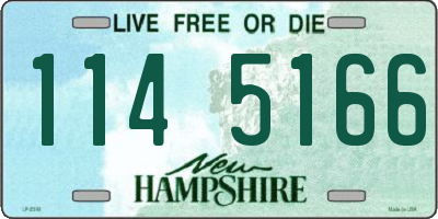 NH license plate 1145166