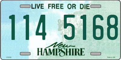 NH license plate 1145168