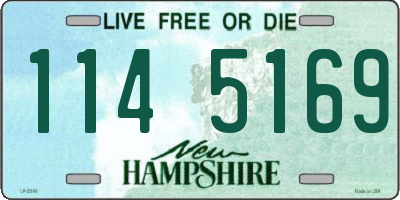 NH license plate 1145169