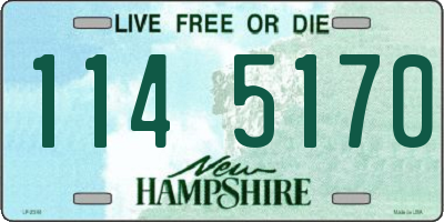 NH license plate 1145170