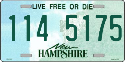 NH license plate 1145175