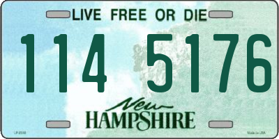 NH license plate 1145176