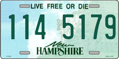 NH license plate 1145179