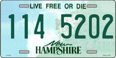 NH license plate 1145202