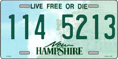 NH license plate 1145213