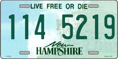 NH license plate 1145219